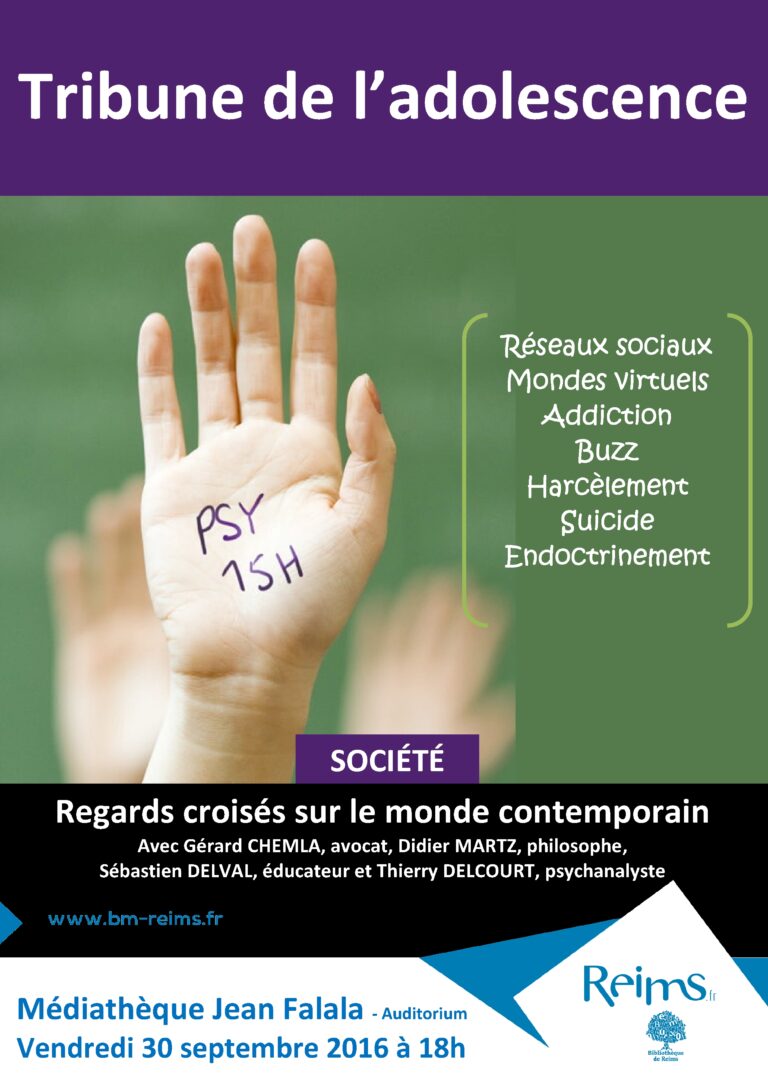 DES ADOS ET UN PSY À LA BIBLIOTHÈQUE DE CHÂLONS EN CHAMPAGNE