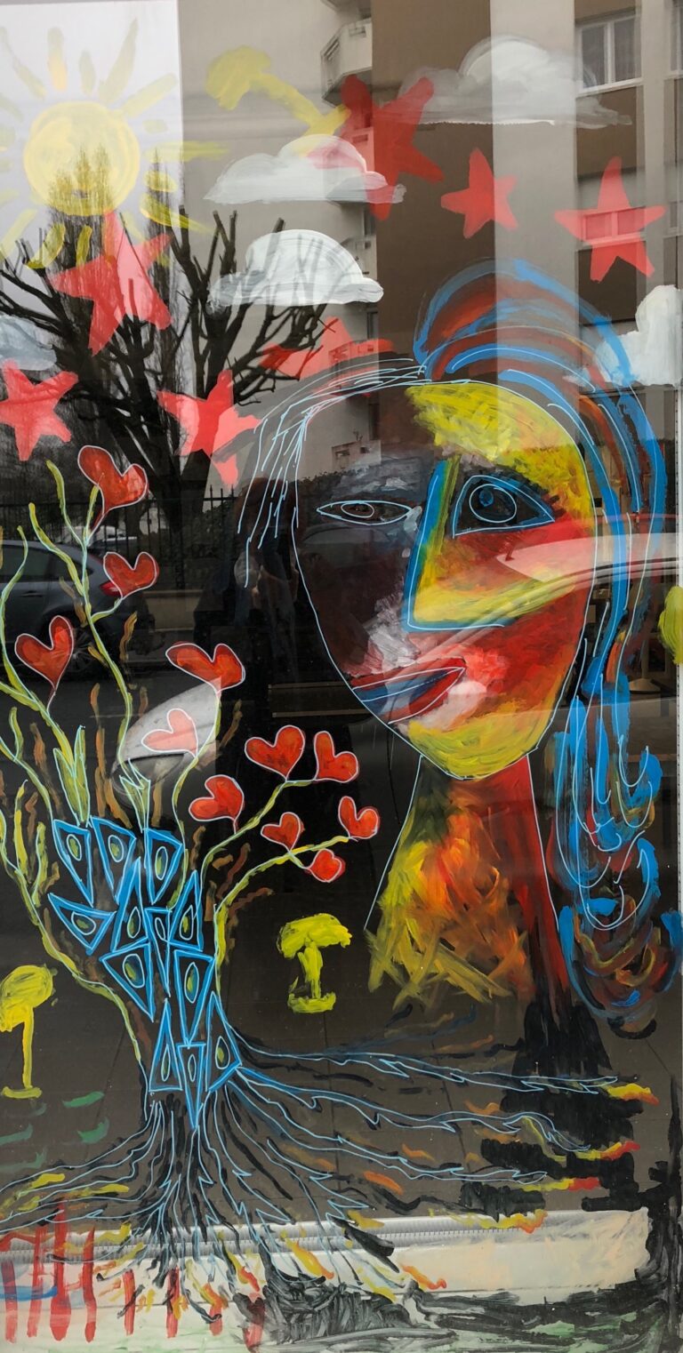 MILLE ET UNE HISTOIRES DANS LA FRESQUE DU  CAFEGEM
