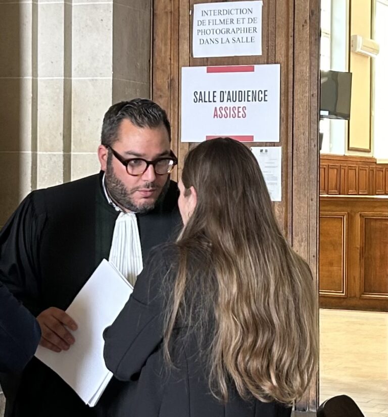 Camille Romdane et Gwendoline Quenel